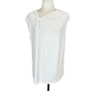 Lord & Taylor twist-collar t-shirt